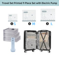 Rechargeable Vacuum Compression Bag Set with Cordless Pump